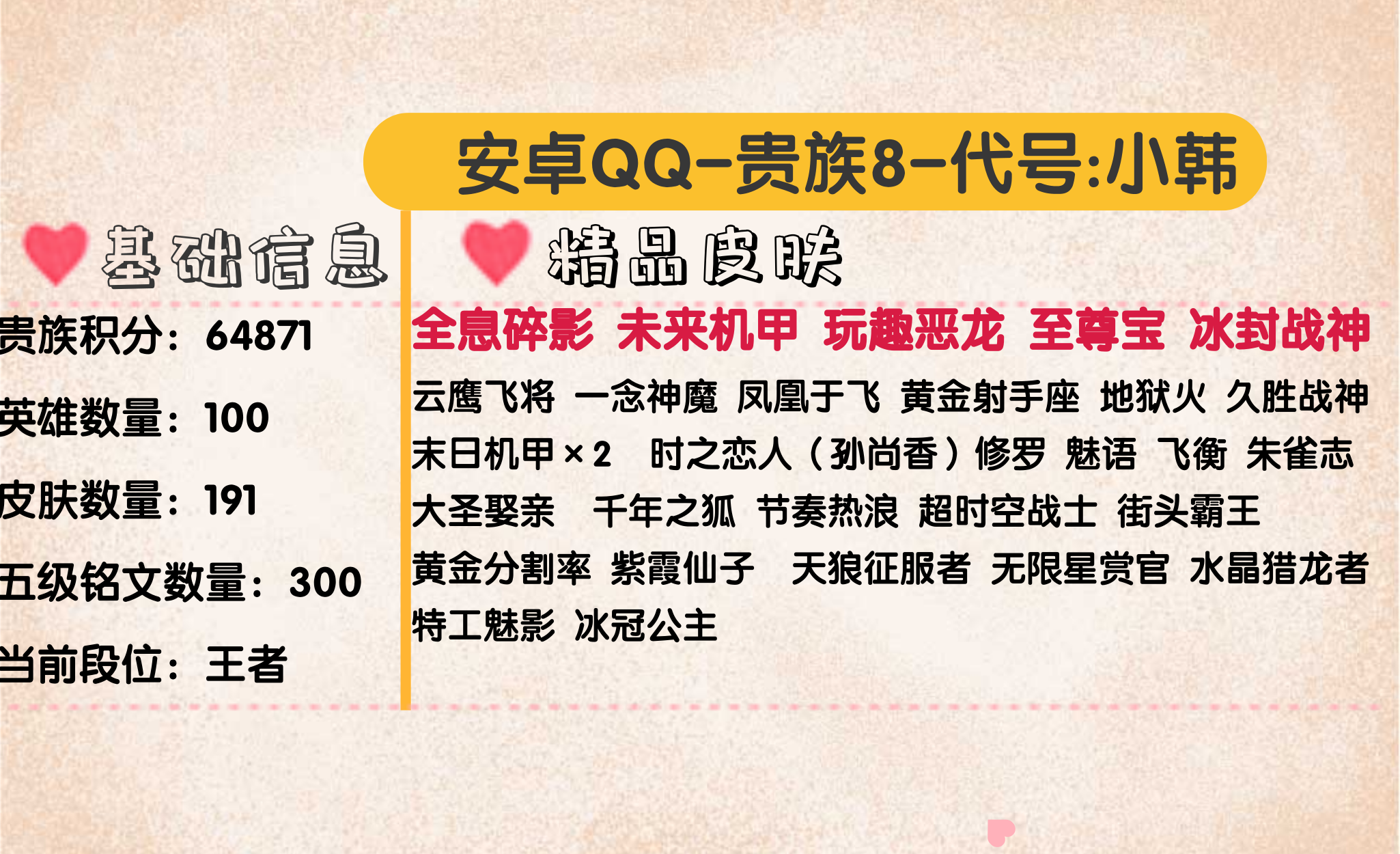 密人工发货找回包赔官方验证价格$4647【qq(安卓)】100英雄-191皮肤