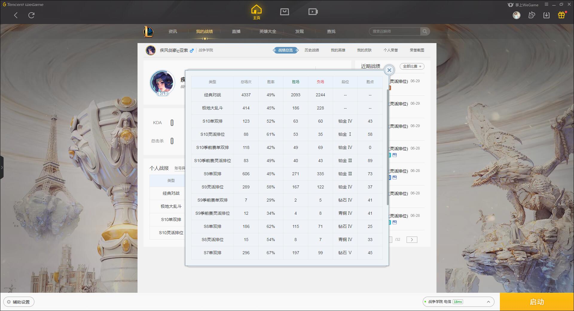 002战争学院   150英雄289皮肤，海克斯安妮，至臻VN，暗星大虫子，泳池瞎，周年诺手，周年EZ，万圣人马，地底卡牌，玉剑男刀全套炫彩，MSI妖姬，神王盖伦，原计划艾希，大元素使拉克丝，原计划剑圣，敲钟牛，黑暗亚索，黎明瑞文，未来女警，暗星锤石，情人节霞洛