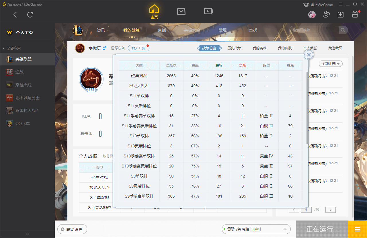 【电信】【雷瑟守备】145英雄-615皮肤   龙虾，大元素使，未来战士EZ，武装战姬厄运，DJ娑娜，海克斯嘉文，至臻（卢锡安 阿卡丽 卡莎），1周年安妮梦游仙境，5周年电玩阿狸，6周年电玩锐雯，哥特萝莉安妮，蛇年（蛇女 安妮 库奇），龙年（孙悟空 克格莫，马年（戴安娜 锐雯），猪年薇恩，鸡年黄鸡，以及暗杀星系列，冰雪节系列，防暴系列，万圣节系列，FNATIC系列，FPX系列等多个系列稀有限定皮肤。